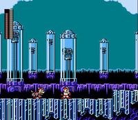 une photo d'Ã©cran de Mega Man 5 sur Nintendo Nes